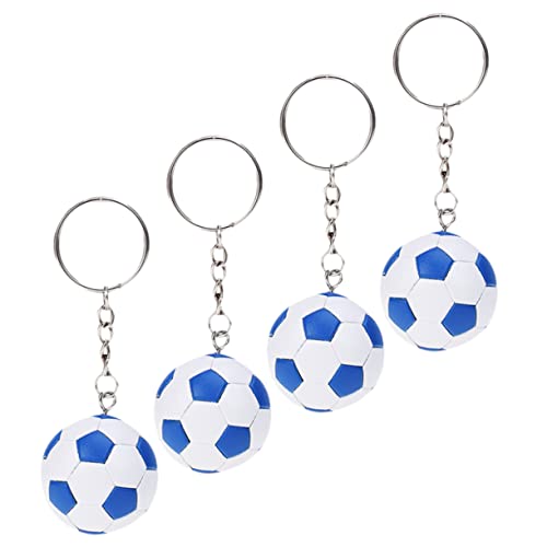 Operitacx 4 Stück Teiliges Fußball Schlüsselanhänger Robustes Schlüsselring Vielseitig als Taschenanhänger und für Fußballfans und Erwachsene Operitacx 4 Stück Teiliges Fußball Schlüsselanhänger Robustes Schlüsselring Vielseitig als Taschenanhänger und für Fußballfans und Erwachsene von Operitacx