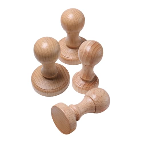 Operitacx 4 Stück Teiliges Holzstempelgriffe Ergonomische Holzstempelhalter für Schule Büro und Diy Projekte Robuste Vielseitige Stempelgriffe für Kreative Anwendungen Operitacx 4 Stück Teiliges Holzstempelgriffe Ergonomische Holzstempelhalter für Schule Büro und Diy Projekte Robuste Vielseitige Stempelgriffe für Kreative Anwendungen von Operitacx