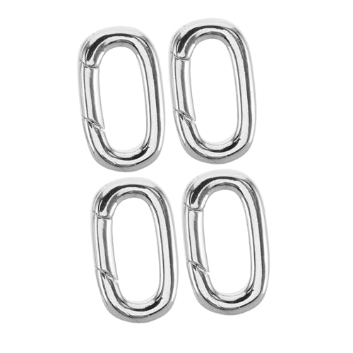 Operitacx 4 Stück Teiliges Ovales Schmuckverschluss für und Armbänder für Diy Projekte Robustem Silber Kleine Vielseitige Anwendung für Eleganten Schmuck Operitacx 4 Stück Teiliges Ovales Schmuckverschluss für und Armbänder für Diy Projekte Robustem Silber Kleine Vielseitige Anwendung für Eleganten Schmuck von Operitacx