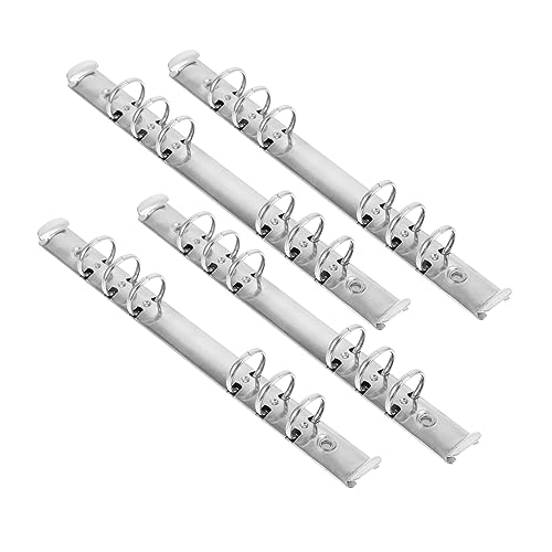 Operitacx 4 Stück Teiliges Segmented Binder Clips für Scrapbooking und Diy Flexibler und Praktischer Schnellhefter für Künstler Studenten und Büroangestellte von Operitacx
