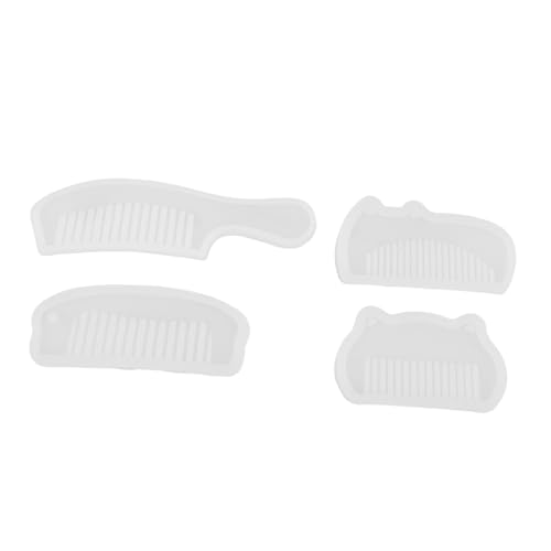 Operitacx 4 Stück Teiliges Silikonform für Epoxidharz DIY Schmuck Gießform Transparente Hitzebeständige Resin Haarkamm Form für Präzises Handwerk und Detailreiche Haarstyling Accessoires Operitacx 4 Stück Teiliges Silikonform für Epoxidharz DIY Schmuck Gießform Transparente Hitzebeständige Resin Haarkamm Form für Präzises Handwerk und Detailreiche Haarstyling Accessoires von Operitacx