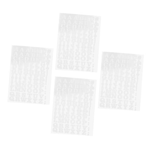 Operitacx 4 Stück Wärmeübertragungs Vinylbuchstaben Und Für T Shirts Zum Aufbügeln Von Alphabet Aufklebern DIY Stoffapplikationen Dekoration Für Selbstgemachte Kleidung Operitacx 4 Stück Wärmeübertragungs Vinylbuchstaben Und Für T Shirts Zum Aufbügeln Von Alphabet Aufklebern DIY Stoffapplikationen Dekoration Für Selbstgemachte Kleidung von Operitacx