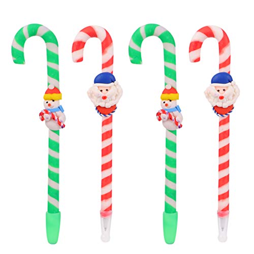 Operitacx 4 Stück Weihnachtliche Kugelschreiber Set Teilig mit Santa Claus und Schneemann Design Bunte Weihnachtskugelschreiber als Kleine Weihnachtsgeschenke für Schüler Operitacx 4 Stück Weihnachtliche Kugelschreiber Set Teilig mit Santa Claus und Schneemann Design Bunte Weihnachtskugelschreiber als Kleine Weihnachtsgeschenke für Schüler von Operitacx