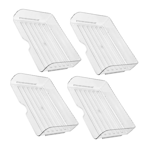 Operitacx 4 Teiliges Organisations Aufbewahrungsbox Stapelbar Papierfach Organizer Büro Papier Organizer Briefablage Schreibtisch Organizer Papierhalter Für Schreibtisch Papier von Operitacx