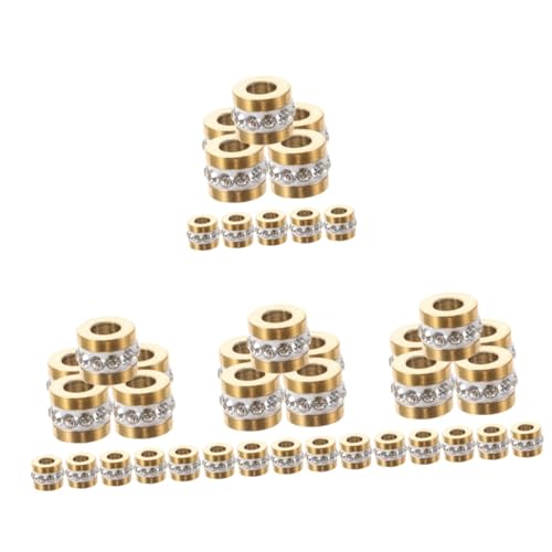 Operitacx 40 Stk edelstahlkügelchen vintage dekoration DIY-Schmuck Zubehör zur Herstellung von Armbändern Perlen zur Schmuckherstellung Schmuck Abstandsperlen Schmuckherstellung aus Perlen Operitacx 40 Stk edelstahlkügelchen vintage dekoration DIY-Schmuck Zubehör zur Herstellung von Armbändern Perlen zur Schmuckherstellung Schmuck Abstandsperlen Schmuckherstellung aus Perlen von Operitacx