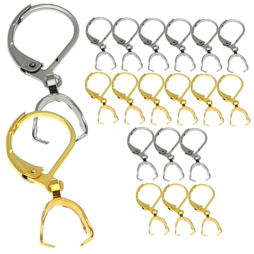 Operitacx 40 Stück Teiliges Edelstahl Ohrhaken mit Karpfenverschluss für Schmuckherstellung DIY Ohrringe Basteln Rostfrei Langlebig Geeignet für Ohrringe Anhänger und Armbänder Operitacx 40 Stück Teiliges Edelstahl Ohrhaken mit Karpfenverschluss für Schmuckherstellung DIY Ohrringe Basteln Rostfrei Langlebig Geeignet für Ohrringe Anhänger und Armbänder von Operitacx