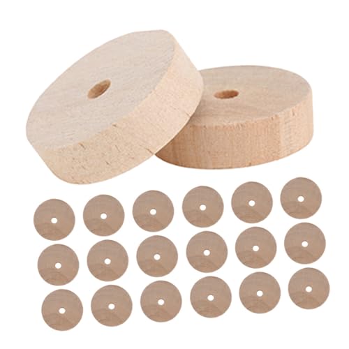 Operitacx 40 Stück Teiliges Runde Holzräder Glatt Poliert für Bastelprojekte DIY Miniatur Auto Stabile Holzkonstruktion Vielseitig Einsetzbar für Modellbau Operitacx 40 Stück Teiliges Runde Holzräder Glatt Poliert für Bastelprojekte DIY Miniatur Auto Stabile Holzkonstruktion Vielseitig Einsetzbar für Modellbau von Operitacx
