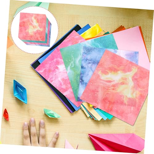 Operitacx 400 Blatt Quadratisches Origami faltpapier mit Aquarell himmel motiv Farbenfrohes Bastelpapier für Doppelseitig Bedruckt für Scrapbooking und DIY handarbeiten Operitacx 400 Blatt Quadratisches Origami faltpapier mit Aquarell himmel motiv Farbenfrohes Bastelpapier für Doppelseitig Bedruckt für Scrapbooking und DIY handarbeiten von Operitacx