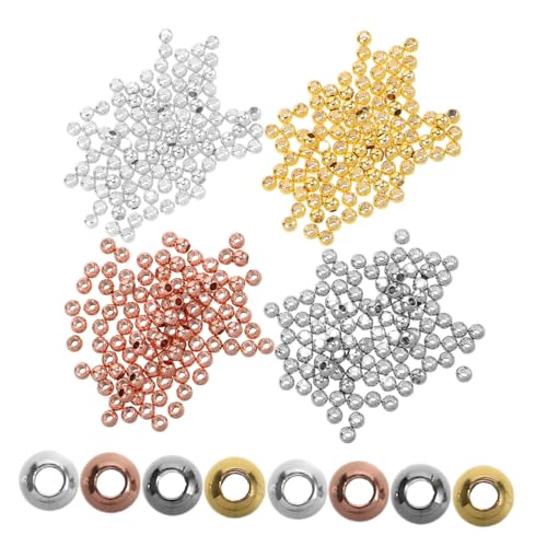 Operitacx 400 Stück Metall Runde Spacer Perlen Glatte Große Metall Abstandshalter Perlen Vielseitig für DIY Schmuckherstellung Armbänder Halsketten Ohrringe Tragbar und Einfach zu Fädeln Operitacx 400 Stück Metall Runde Spacer Perlen Glatte Große Metall Abstandshalter Perlen Vielseitig für DIY Schmuckherstellung Armbänder Halsketten Ohrringe Tragbar und Einfach zu Fädeln von Operitacx