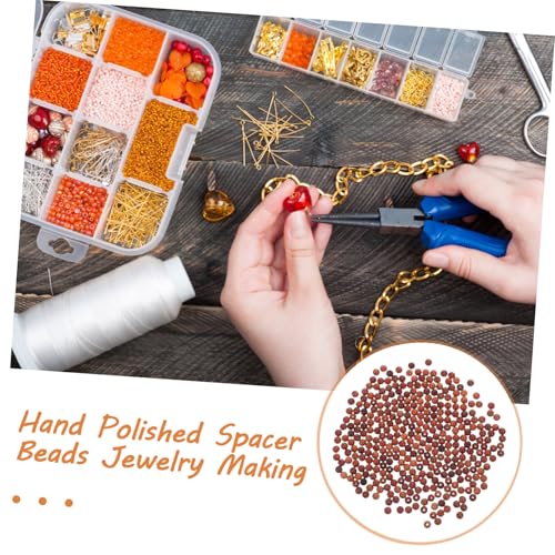 Operitacx 400 Stück Runde Holzperlen aus Hochwertigem Naturholz Große Lochperlen als Abstandshalter für DIY Schmuckherstellung Armbänder und Halsketten Vielseitig Einsetzbar für Kreative Operitacx 400 Stück Runde Holzperlen aus Hochwertigem Naturholz Große Lochperlen als Abstandshalter für DIY Schmuckherstellung Armbänder und Halsketten Vielseitig Einsetzbar für Kreative von Operitacx