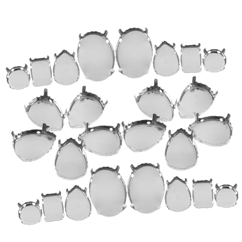 Operitacx 400 Stück Teiliges Strasssteine Aufnähset mit Metallkrallen Langlebige DIY Claw Rhinestones für Kleidung Taschen Schuhe Vielseitige Bastelaccessoires aus für Textilgestaltung Operitacx 400 Stück Teiliges Strasssteine Aufnähset mit Metallkrallen Langlebige DIY Claw Rhinestones für Kleidung Taschen Schuhe Vielseitige Bastelaccessoires aus für Textilgestaltung von Operitacx