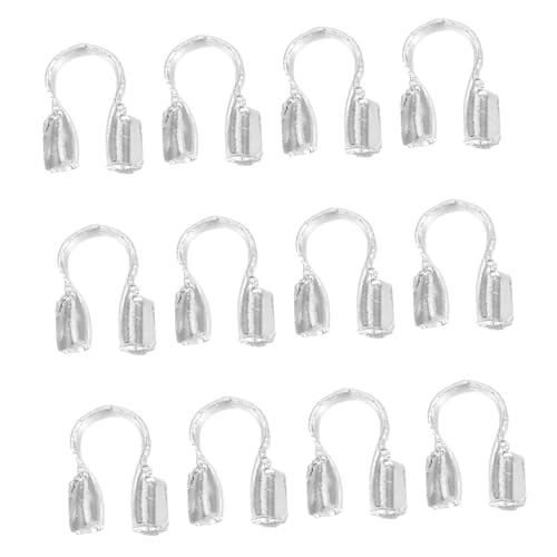 Operitacx 400 Stück U förmige Wire Guards Drahtschutz Schmuckzubehör für DIY Ohrring Armband Halskette Langlebiger Schutz Einfache Verarbeitung Geeignet für Schmuckherstellung Operitacx 400 Stück U förmige Wire Guards Drahtschutz Schmuckzubehör für DIY Ohrring Armband Halskette Langlebiger Schutz Einfache Verarbeitung Geeignet für Schmuckherstellung von Operitacx