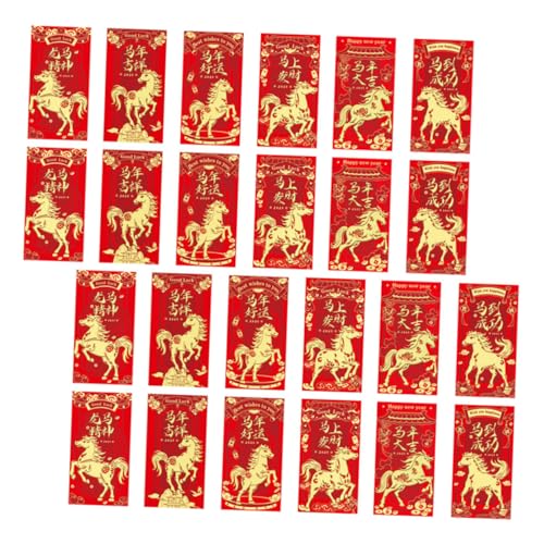 Operitacx 48 Stück Jahr des Pferdroten Pakets chinesische rote umschläge hong bao Frühlingsfest Fengshui Hongbao Kreatives Neujahrsumschlag 2026 Chinesische rote Tasche roter Umschlag Papier Operitacx 48 Stück Jahr des Pferdroten Pakets chinesische rote umschläge hong bao Frühlingsfest Fengshui Hongbao Kreatives Neujahrsumschlag 2026 Chinesische rote Tasche roter Umschlag Papier von Operitacx