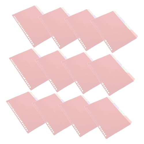 Operitacx 48 Stück Teilig Binder Divider aus Strapazierfähigem PP Transparente Lose Trenner mit Abnehmbaren Tabs für Flexibles Organisieren für Büro Schule und Persönliche Nutzung im Ordner Operitacx 48 Stück Teilig Binder Divider aus Strapazierfähigem PP Transparente Lose Trenner mit Abnehmbaren Tabs für Flexibles Organisieren für Büro Schule und Persönliche Nutzung im Ordner von Operitacx