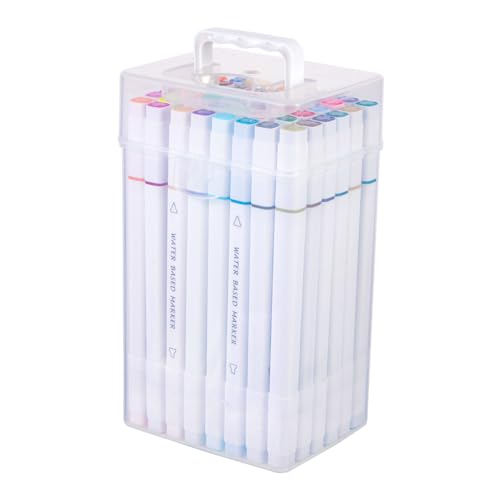 Operitacx 48 Stück Teiliges Doppelseitiges Marker mit Farben Farbenfrohe Kunst und Zeichenstifte für Schüler und DIY Malprojekte Schnelltrocknend Ergonomisch Gestaltet Geeignet für Karten Operitacx 48 Stück Teiliges Doppelseitiges Marker mit Farben Farbenfrohe Kunst und Zeichenstifte für Schüler und DIY Malprojekte Schnelltrocknend Ergonomisch Gestaltet Geeignet für Karten von Operitacx