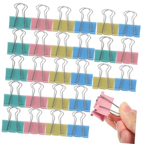 Operitacx 48 Stück Teiliges Kleine Bunte Metall Binderclips Langlebige Büroklammern für Papier Dokumentenorganisation Starke Klemmkraft Vielseitig Einsetzbar für Büro und Zuhause Operitacx 48 Stück Teiliges Kleine Bunte Metall Binderclips Langlebige Büroklammern für Papier Dokumentenorganisation Starke Klemmkraft Vielseitig Einsetzbar für Büro und Zuhause von Operitacx