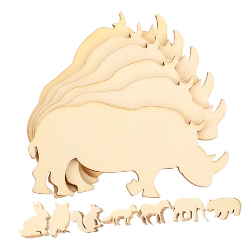 Operitacx 48 Stück Teiliges Unbemalter Holz deko tiere aus Naturholz DIY holzscheiben für Glatte Sichere Bastel holzfiguren zum Bemalen und Kreativen Gestalten Operitacx 48 Stück Teiliges Unbemalter Holz deko tiere aus Naturholz DIY holzscheiben für Glatte Sichere Bastel holzfiguren zum Bemalen und Kreativen Gestalten von Operitacx