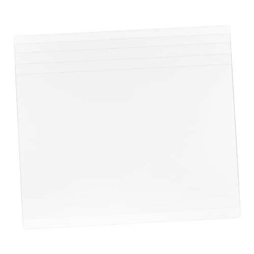 Operitacx 5 Blätter Transparente Schreibunterlage Rutschfest für Schule und Büro Vielseitige Schreib und Zeichenfläche Praktischer Klemmbrett Ersatz Operitacx 5 Blätter Transparente Schreibunterlage Rutschfest für Schule und Büro Vielseitige Schreib und Zeichenfläche Praktischer Klemmbrett Ersatz von Operitacx