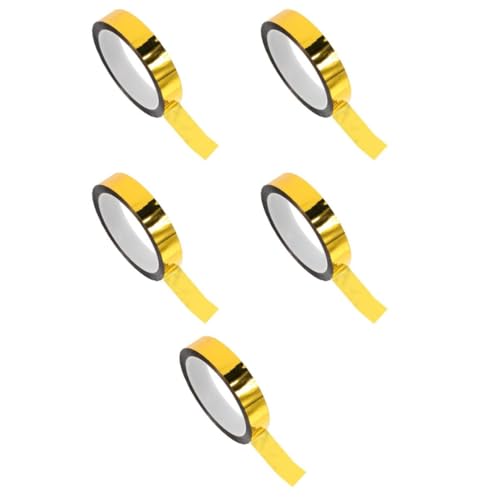 Operitacx 5 Rollen Glitzer Tape Holographisches Klebeband für Diy Dekorationen Hochzeiten und Partys Einfach zu Verwenden und Tragbar für Bastelarbeiten und Journaling Operitacx 5 Rollen Glitzer Tape Holographisches Klebeband für Diy Dekorationen Hochzeiten und Partys Einfach zu Verwenden und Tragbar für Bastelarbeiten und Journaling von Operitacx