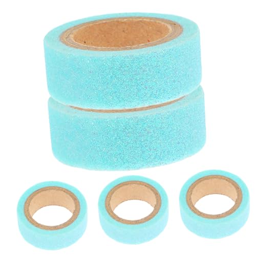 Operitacx 5 Rollen Notizbuchband Dünnes Washi-tape Blaues Washi-tape Dekorative Bänder Farbiges Abdeckband Glitzerband Altes Washi-tape Washi-klebeband Verwaschen Sky-blue Japanisches Papier Operitacx 5 Rollen Notizbuchband Dünnes Washi-tape Blaues Washi-tape Dekorative Bänder Farbiges Abdeckband Glitzerband Altes Washi-tape Washi-klebeband Verwaschen Sky-blue Japanisches Papier von Operitacx