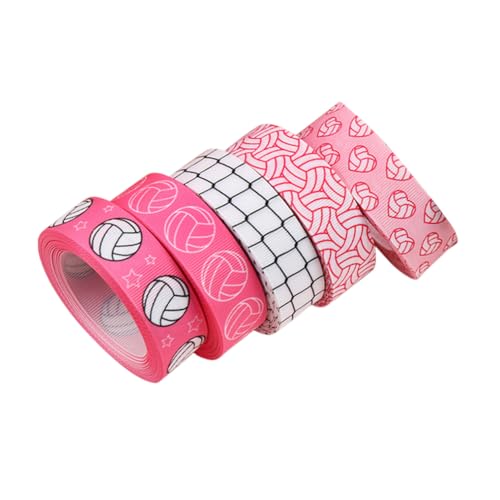 Operitacx 5 Rollen Pinkes Sportband für Volleyball Bastelprojekte Geschenkband für Geburtstagsfeiern Schulaktivitäten und Team Feiern Vielseitig Einsetzbar für Kreative Dekorationen Operitacx 5 Rollen Pinkes Sportband für Volleyball Bastelprojekte Geschenkband für Geburtstagsfeiern Schulaktivitäten und Team Feiern Vielseitig Einsetzbar für Kreative Dekorationen von Operitacx