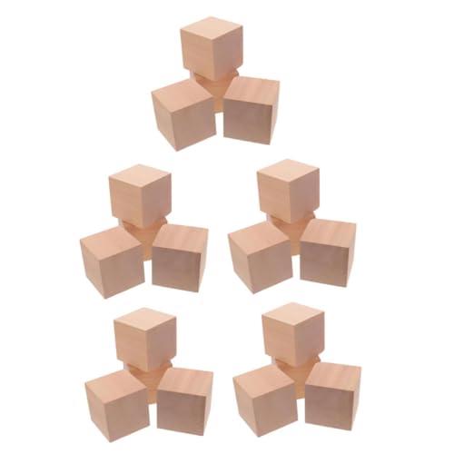 Operitacx 5 Sätze Blöcke Holzdekoration Holzhandwerk Rohlinge Für Projekte Konstruktionsspielzeug Leere Untersetzer Zum Basteln Leere Holzwürfel Unfertige Holzwürfel Holzblock 4 Stück * 5 Operitacx 5 Sätze Blöcke Holzdekoration Holzhandwerk Rohlinge Für Projekte Konstruktionsspielzeug Leere Untersetzer Zum Basteln Leere Holzwürfel Unfertige Holzwürfel Holzblock 4 Stück * 5 von Operitacx