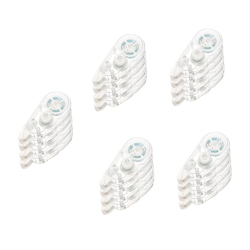 Operitacx 5 Sätze Doppelseitiges Klebeband Roller Leichtes Selbstklebendes Scrapbooking Tape Für Diy Handwerk Für Journaling Und Kreative Projekte 4 Stück * 5 von Operitacx