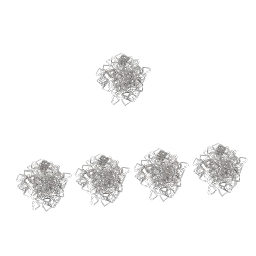 Operitacx 5 Sätze Herzförmige Büroklammern Kreative Stabile Metal Clips Für Dokumente Notizen Und Karten Für Büro Schule Und Persönliche Projekte 100 Stück * 5 Operitacx 5 Sätze Herzförmige Büroklammern Kreative Stabile Metal Clips Für Dokumente Notizen Und Karten Für Büro Schule Und Persönliche Projekte 100 Stück * 5 von Operitacx