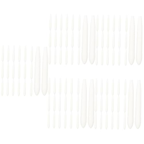 Operitacx 5 Sätze Marker -stift -ersatznibs Markierungen Für Marker-pinselspitzen Whiteboard Ersatz-markierungsstiftspitze Skizziermarkierungen Ballaststoff Weiß 20 Stück * 5 von Operitacx