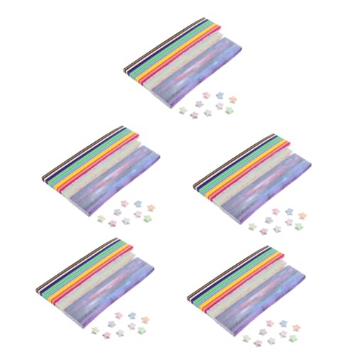 Operitacx 5 Sätze Origami-stern Sternpapier Aus Papier Papierstreifen Glückssternpapier Sterben Geschenpapier Wickelpapier Bastelbedarf Aus Papier Glitzerndes Origami-papier 1290 Stück * 5 Operitacx 5 Sätze Origami-stern Sternpapier Aus Papier Papierstreifen Glückssternpapier Sterben Geschenpapier Wickelpapier Bastelbedarf Aus Papier Glitzerndes Origami-papier 1290 Stück * 5 von Operitacx