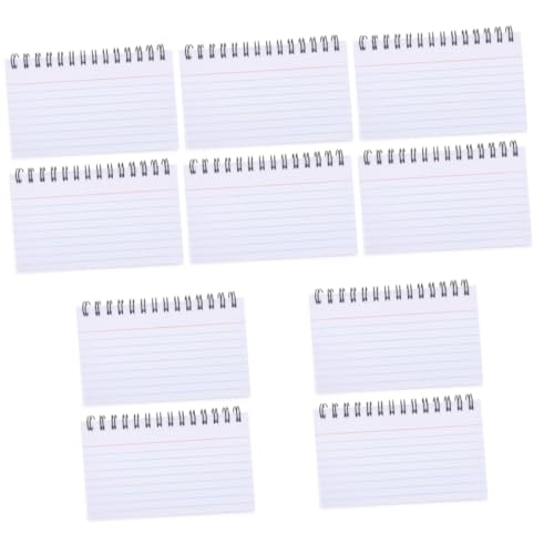 Operitacx 5 Sätze Pocket Notizbuch Tear Off Notizblock Spiral Notepad Für Büro Schule Studenten Und Lehrer Praktische Karteikarten Zur Planung Und Organisation 2 Stücke * 5 von Operitacx