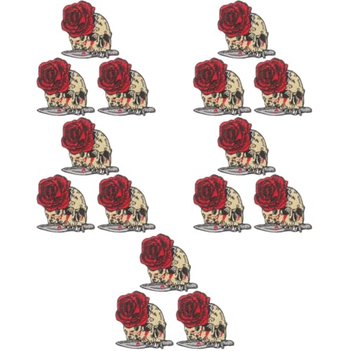 Operitacx 5 Sätze Punk Skull Patches Für Kleidung Diy Bügelflicken Zur Reparatur Und Dekoration Von Jeans Taschen Und Mehr Für Kreative Nähprojekte 3 Stücke * 5 Operitacx 5 Sätze Punk Skull Patches Für Kleidung Diy Bügelflicken Zur Reparatur Und Dekoration Von Jeans Taschen Und Mehr Für Kreative Nähprojekte 3 Stücke * 5 von Operitacx