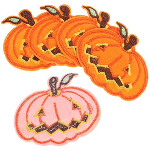 Operitacx 5 Stück Bestickte Kürbis-Aufnäher Herbstmotiv-Aufnäher Zum Aufbügeln Kürbis-Patch-Gleichnis Für Diy-Bastelarbeiten Halloween Erntedankfest Herbstkleidung Dekor Operitacx 5 Stück Bestickte Kürbis-Aufnäher Herbstmotiv-Aufnäher Zum Aufbügeln Kürbis-Patch-Gleichnis Für Diy-Bastelarbeiten Halloween Erntedankfest Herbstkleidung Dekor von Operitacx