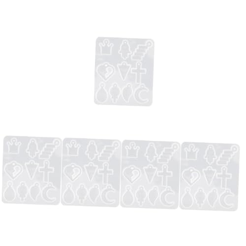 Operitacx 5 Stück Earring Charm Silikonform für Diy Schmuck Kronen Design Langlebige Epoxidharz Gießform für Ohrringe und Anhänger Kreative Bastelprojekte und Operitacx 5 Stück Earring Charm Silikonform für Diy Schmuck Kronen Design Langlebige Epoxidharz Gießform für Ohrringe und Anhänger Kreative Bastelprojekte und von Operitacx