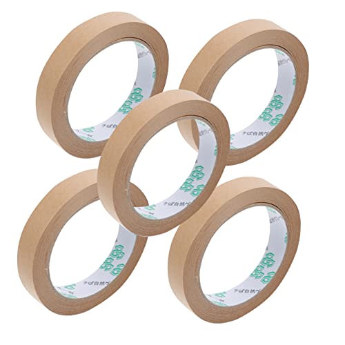Operitacx 5 Stück Kraftpapier Klebeband Packband Nachfüllpackungen Umzugsband Verpackungs Versiegelungsband Wasserfestes Klebeband Hochleistungs Klebebandspender Durchsichtiges Operitacx 5 Stück Kraftpapier Klebeband Packband Nachfüllpackungen Umzugsband Verpackungs Versiegelungsband Wasserfestes Klebeband Hochleistungs Klebebandspender Durchsichtiges von Operitacx