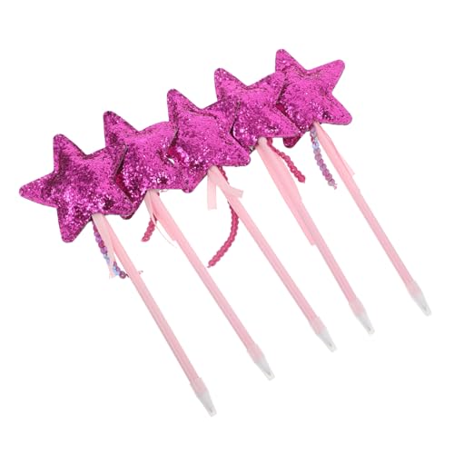 Operitacx 5 Stück Kreative Stern-kugelschreiber mit Glitzernder Sternform Glattes Schreiben Lustiges Cartoon-design für Schule Büro Party und Geschenkideen Operitacx 5 Stück Kreative Stern-kugelschreiber mit Glitzernder Sternform Glattes Schreiben Lustiges Cartoon-design für Schule Büro Party und Geschenkideen von Operitacx