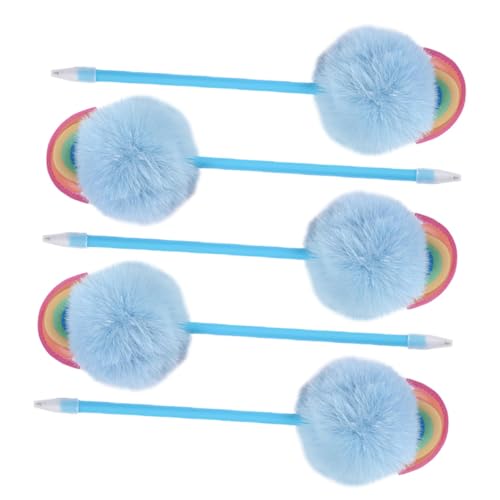 Operitacx Niedliches Kugelschreiber-set 5-teilig Monster-stifte Pompom-aufsätze Kreative Schreibstifte Für Jungen Und Mädchen Und Sanftes Schreiben Operitacx Niedliches Kugelschreiber-set 5-teilig Monster-stifte Pompom-aufsätze Kreative Schreibstifte Für Jungen Und Mädchen Und Sanftes Schreiben von Operitacx