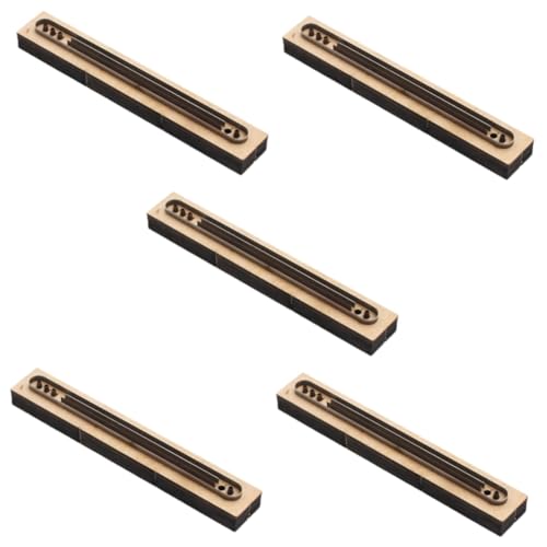Operitacx 5 Stück Leder Schneideform für Diy Armbänder Robuste Holz und Vielseitige Stanzschablone für Lederstreifen Präzises Schneiden für Schmuckherstellung und Handwerk für Profis und Operitacx 5 Stück Leder Schneideform für Diy Armbänder Robuste Holz und Vielseitige Stanzschablone für Lederstreifen Präzises Schneiden für Schmuckherstellung und Handwerk für Profis und von Operitacx
