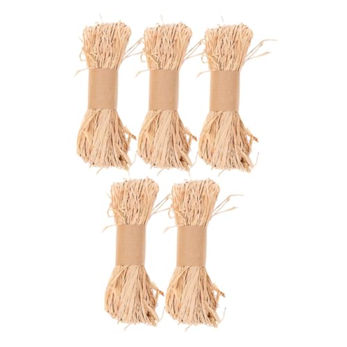 Operitacx 5 Stück Natur Raffia Papierband pro Bündel Umweltfreundlich Vielseitig Einsetzbar für DIY Bastelarbeiten Blumensträuße Geschenkverpackungen Hochzeitsdeko Authentisches Operitacx 5 Stück Natur Raffia Papierband pro Bündel Umweltfreundlich Vielseitig Einsetzbar für DIY Bastelarbeiten Blumensträuße Geschenkverpackungen Hochzeitsdeko Authentisches von Operitacx