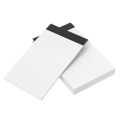 Operitacx 5 Stück Notizbuch Raster Karteikarten Punktpapier gepunktetes Tagebuch Nachfüllen von Notizblöcken Gitterpapierblock Einkaufslisten-Notizblock Memo -Pad Rasterpapier Weiß Operitacx 5 Stück Notizbuch Raster Karteikarten Punktpapier gepunktetes Tagebuch Nachfüllen von Notizblöcken Gitterpapierblock Einkaufslisten-Notizblock Memo -Pad Rasterpapier Weiß von Operitacx