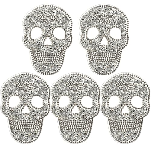 Operitacx 5 Stück -Patches Strass-Aufnäher Zum Aufbügeln Gestickte Applikationen Für Kleidung Jacken Hüte Taschen Jeans Und T-Shirts Operitacx 5 Stück -Patches Strass-Aufnäher Zum Aufbügeln Gestickte Applikationen Für Kleidung Jacken Hüte Taschen Jeans Und T-Shirts von Operitacx