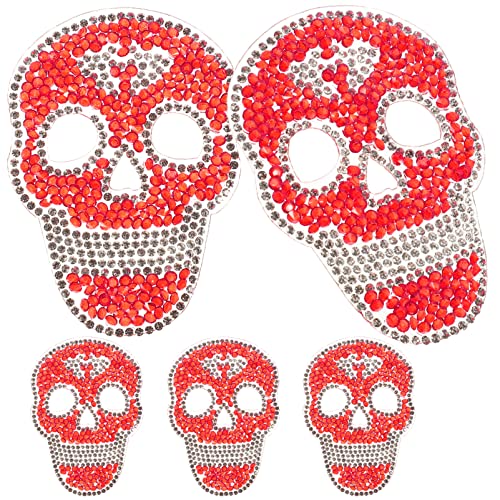 Operitacx 5 Stück -Patches Strass-Aufnäher Zum Aufbügeln Gestickte Applikationen Für Kleidung Jacken Hüte Taschen Jeans Und T-Shirts Operitacx 5 Stück -Patches Strass-Aufnäher Zum Aufbügeln Gestickte Applikationen Für Kleidung Jacken Hüte Taschen Jeans Und T-Shirts von Operitacx
