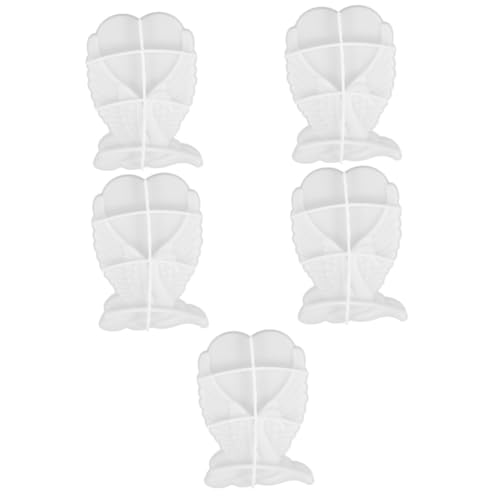 Operitacx 5 Stück Swan Heart Silikonform für Diy Foto Rahmen Flexible Langlebige Silikonform für Epoxidharz Gießen Einfaches Entformen und Reinigen für Kreative Bastelprojekte von Operitacx