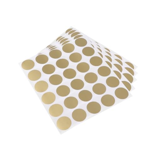 Operitacx 5 Stück Teiliges Goldene Scratch off Sticker Selbstklebende Runde Etiketten pro Bogen DIY Beschriftung für Nachrichten Überraschungen Eventdekoration Operitacx 5 Stück Teiliges Goldene Scratch off Sticker Selbstklebende Runde Etiketten pro Bogen DIY Beschriftung für Nachrichten Überraschungen Eventdekoration von Operitacx