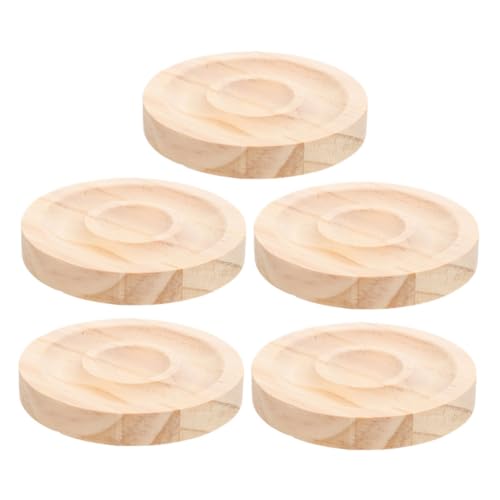Operitacx 5 Stück Teiliges Holztablett Perlen und Armbänder Stabiles DIY Schmuck display mit Rundem Design Tragbar und Ordentlich für Schmuckaufbewahrung und Bastelarbeiten Operitacx 5 Stück Teiliges Holztablett Perlen und Armbänder Stabiles DIY Schmuck display mit Rundem Design Tragbar und Ordentlich für Schmuckaufbewahrung und Bastelarbeiten von Operitacx