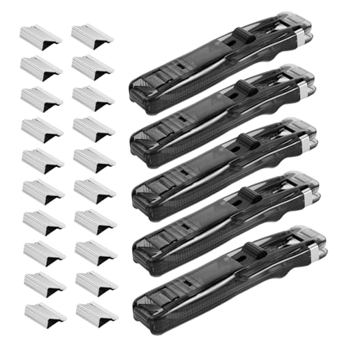 Operitacx 5 Stück Tragbarer Handheld Clips Dispenser mit Nachfüllungen und Mini Heftklammern für Dokumente Starke Griffigkeit und Benutzerfreundliches Design für Büro und Schule Operitacx 5 Stück Tragbarer Handheld Clips Dispenser mit Nachfüllungen und Mini Heftklammern für Dokumente Starke Griffigkeit und Benutzerfreundliches Design für Büro und Schule von Operitacx