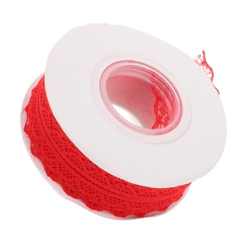 Operitacx 5 Stück Vintage Spitzenband Rot mit Blumenstickerei Breit Spitzenborte für Geschenkverpackung DIY Nähen Hochzeitsdekoration Basteln und Handarbeit Operitacx 5 Stück Vintage Spitzenband Rot mit Blumenstickerei Breit Spitzenborte für Geschenkverpackung DIY Nähen Hochzeitsdekoration Basteln und Handarbeit von Operitacx