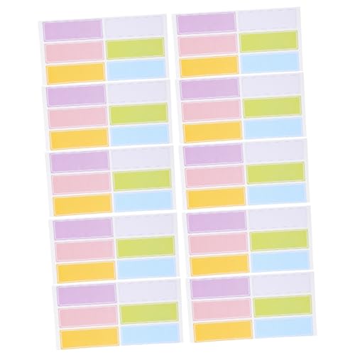 Operitacx 50 Blatt Selbstklebende Namensetiketten Beschriftbare Etiketten für Vielseitige Anwendungen Klassifizieren von Büro und Haushaltsgegenständen Operitacx 50 Blatt Selbstklebende Namensetiketten Beschriftbare Etiketten für Vielseitige Anwendungen Klassifizieren von Büro und Haushaltsgegenständen von Operitacx