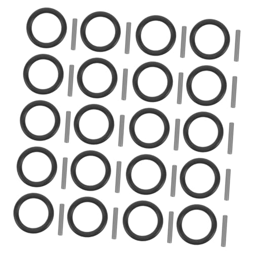 Operitacx 50 Sätze Teiliges Elektroschraubenschlüssel Pins und Gummiringe Vielseitige Sicherungs und Befestigungsringe für Schlagschrauber Langlebige Gummidichtungen Flexibel und Robust von Operitacx