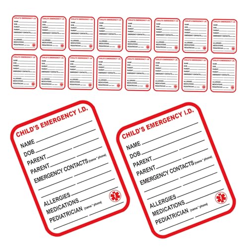 Operitacx 50 Stück Autositzetiketten Notfall Notfall Taschenanhänger Etiketten Für Kindertagesstätten Medizinische Diagrammetiketten Gepäckanhänger Für Medizinische Geräte Zum Operitacx 50 Stück Autositzetiketten Notfall Notfall Taschenanhänger Etiketten Für Kindertagesstätten Medizinische Diagrammetiketten Gepäckanhänger Für Medizinische Geräte Zum von Operitacx